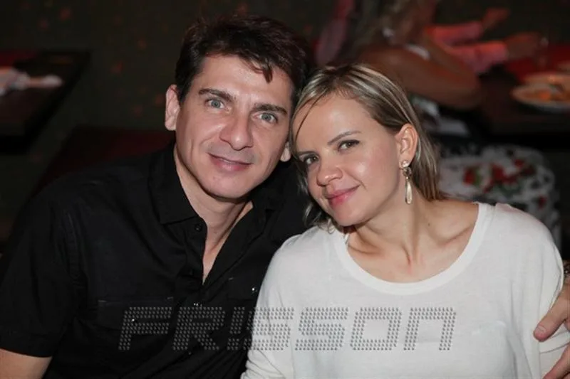 Claudio Frossardi e Kelly Alves