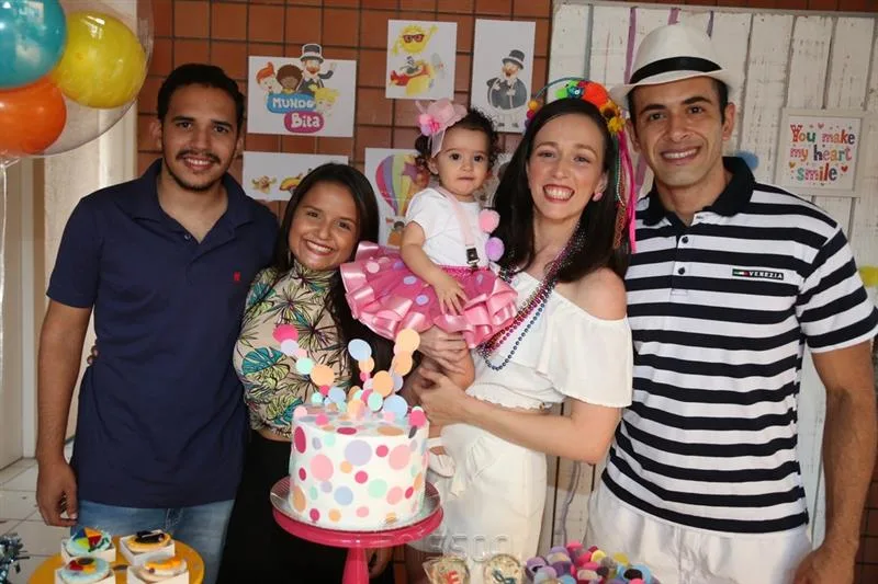 Alisson Rodrigues, Dalila Dandara, Elisa, Thiciane Pimentel e Rafael Bezerra