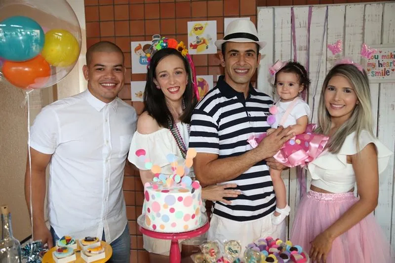 Eldo Neto, Thiciane Pimentel, Rafael, Elisa Bezerra e Taiane Rodrigues