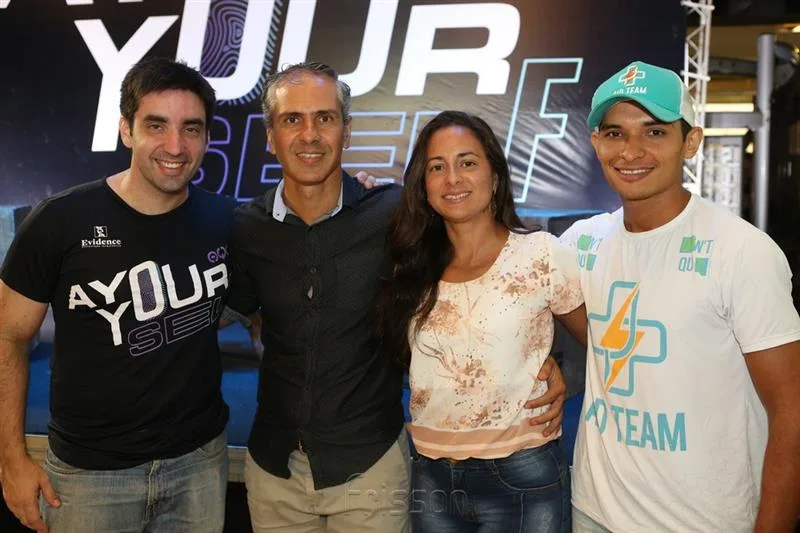César Siman, Adriano Antunes, Maria Daniella e José Matheus