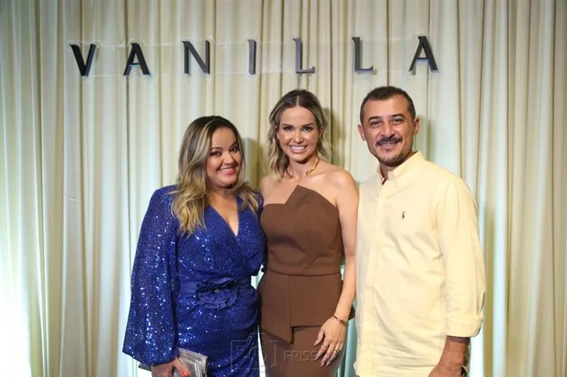 Aline Cunha, Wladia Cacau e Paulo Henrique