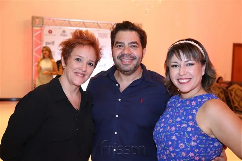 Anna Paula Rezende, JB Uchoa e Camila Lima