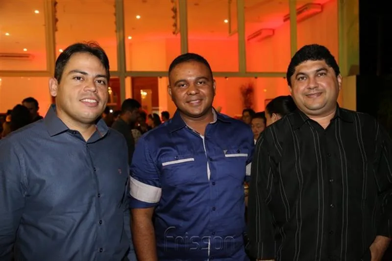 José Maria Ponte, André Luis da Silva e Jean Carlos Magalhães