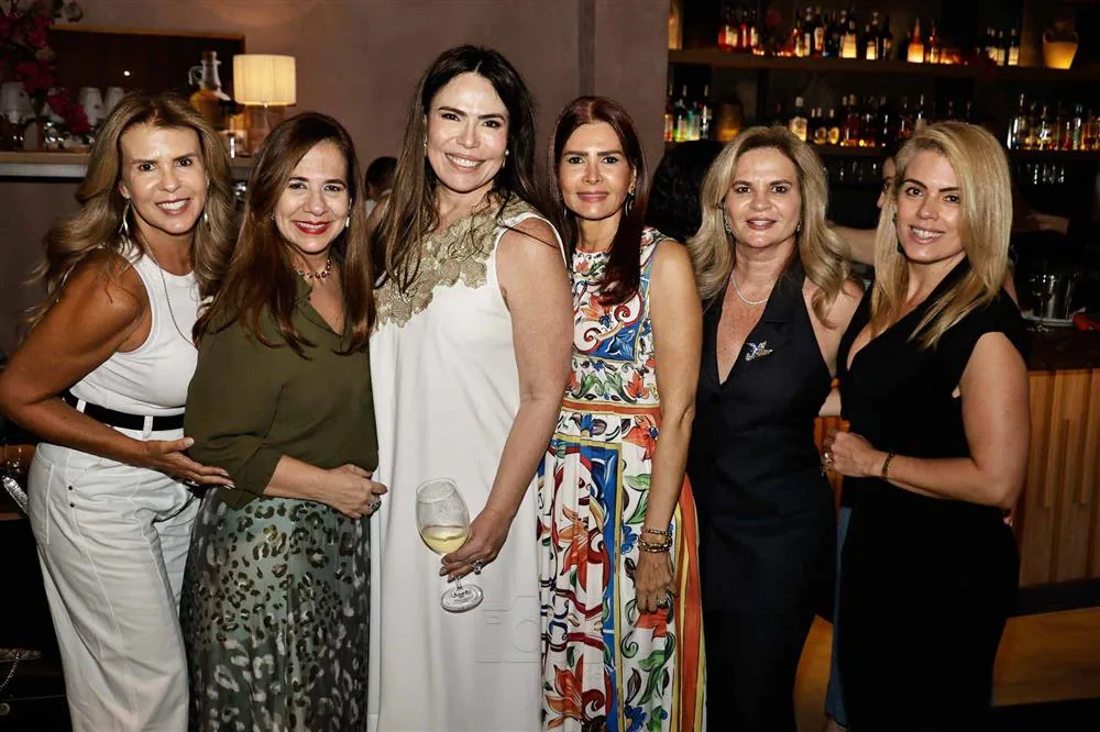 Alexandra Pinto, Martinha Assunção, Andrea Rios Montenegro, Lorena Pouchain, Germana Wanderley e Letícia Studart