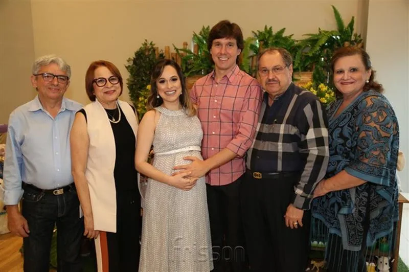 Augustinho, Nubia Melo, Mayara, Gerardo Filho, Gerardo e Gladys Camilo