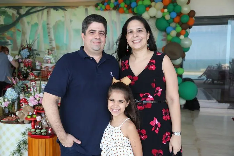 Alexandre, Leticia e Luiza Leitao