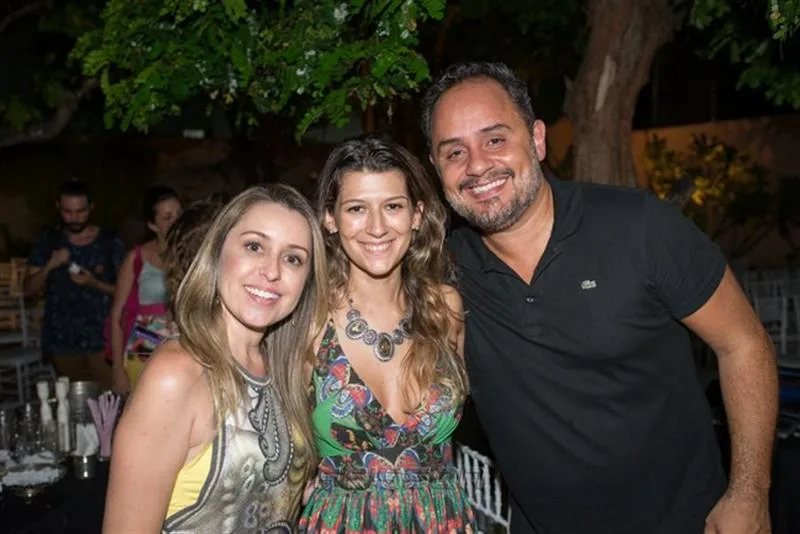 Ana Ribeiro, Jamile Alcântara e Marcelo Castelão