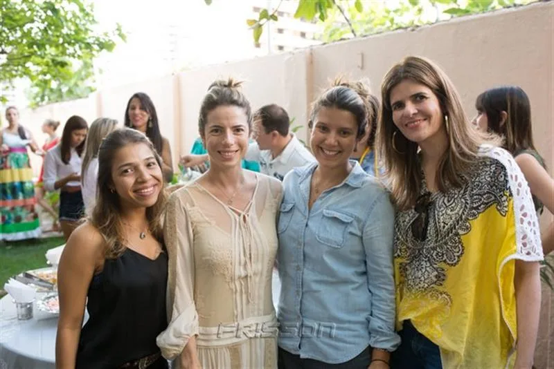 Bárbara Pinheiro, Lina Franck, Raquel Xavier e Luciana Goyanna