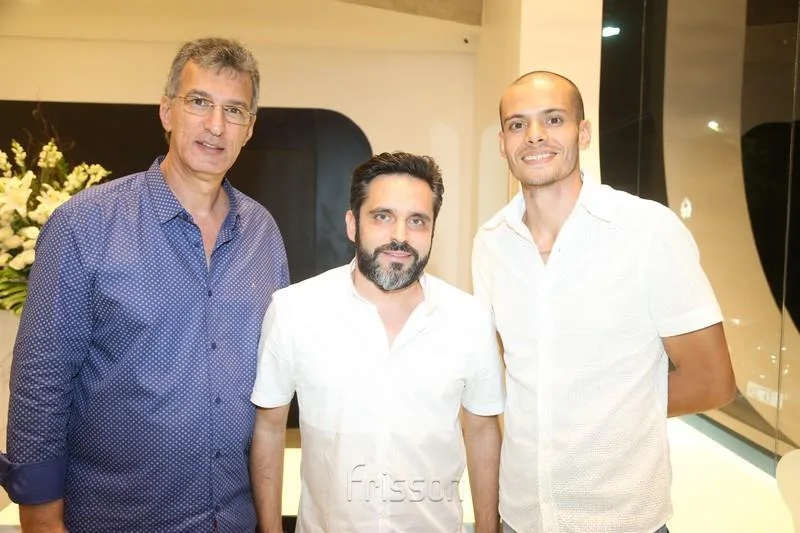 Augusto Fontenele, Victor Barroso e Flavio Barbosa