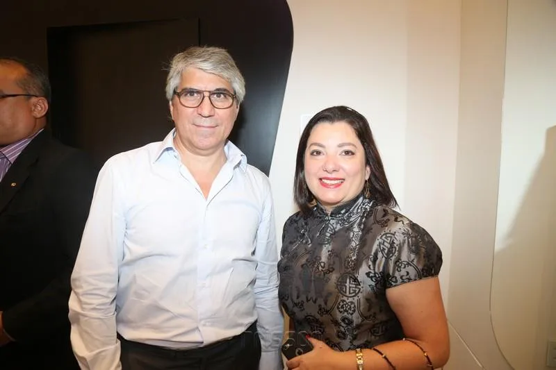 Carlos Guilherme e Cintia Pereira