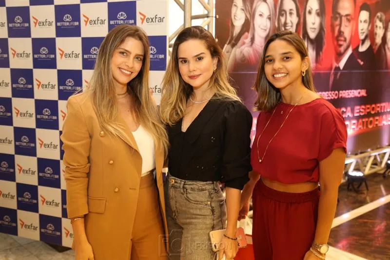 Camila Aragão, Lara Nóbrega e Soraya Morly