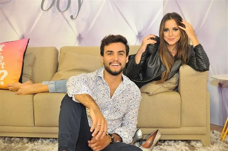 Bruno Calaça e Fernanda Levi