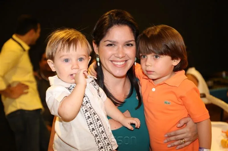 Bernardo, Ilanna e Arthur Arrais