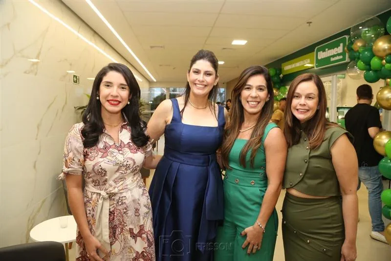 Amanda Prado, Naiana Cunha, Tamara Gomes e Rita Fausto