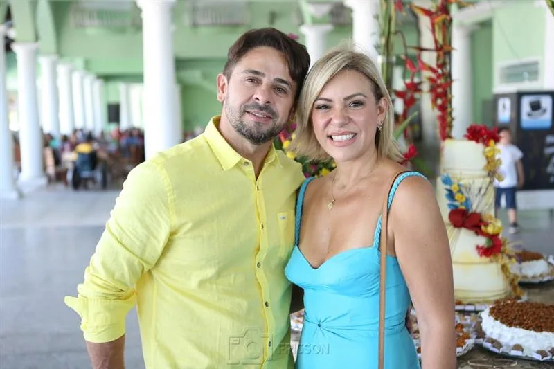 Afonso Carvalhedo e Érika Queiroz