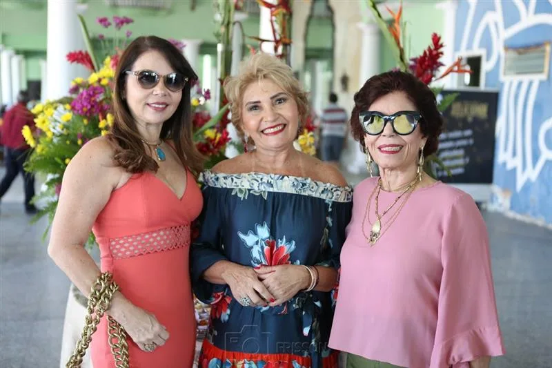 Alda Oliveira, Salete Araújo e Emilse Barros de Oliveira