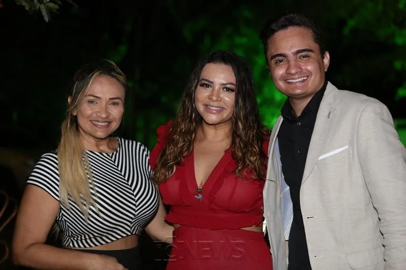 Drika, Marcia Felipe e Felipe Araújo