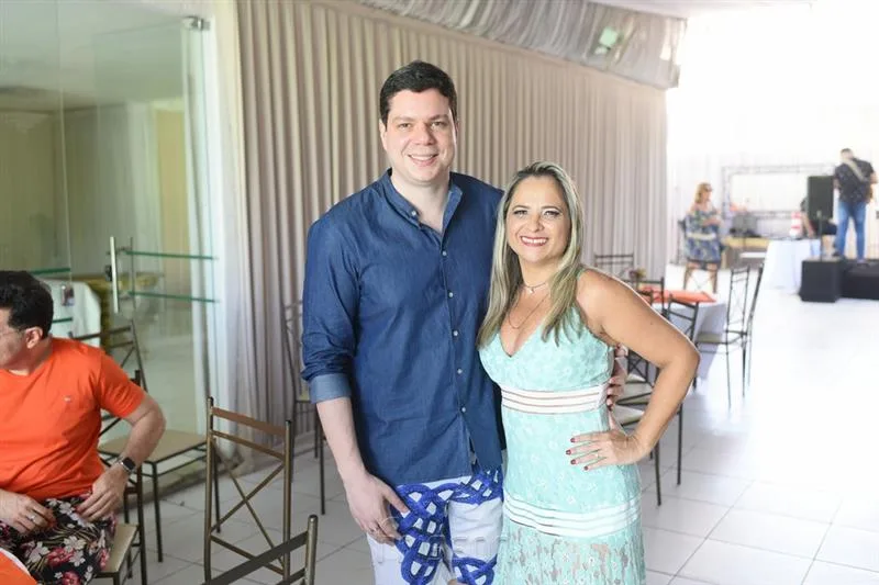 Ademar Filho e Jocy Jinkings