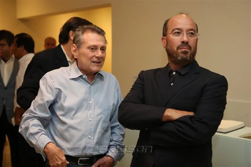 Airton Queiroz e Roberto Marinho Filho