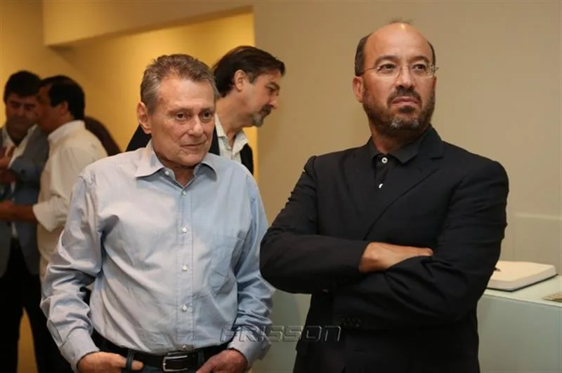 Airton Queiroz e Roberto Marinho Filho