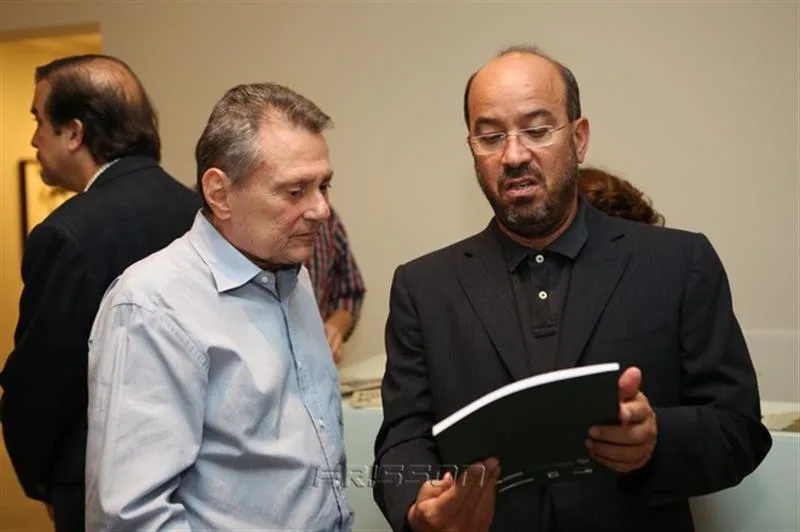 Airton Queiroz e Roberto Marinho Filho
