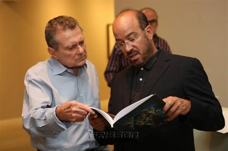 Airton Queiroz e Roberto Marinho Filho