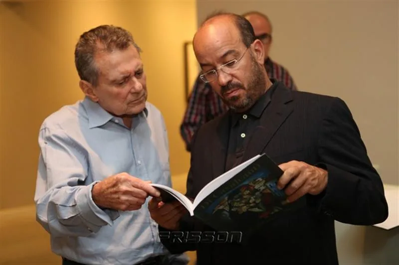 Airton Queiroz e Roberto Marinho Filho