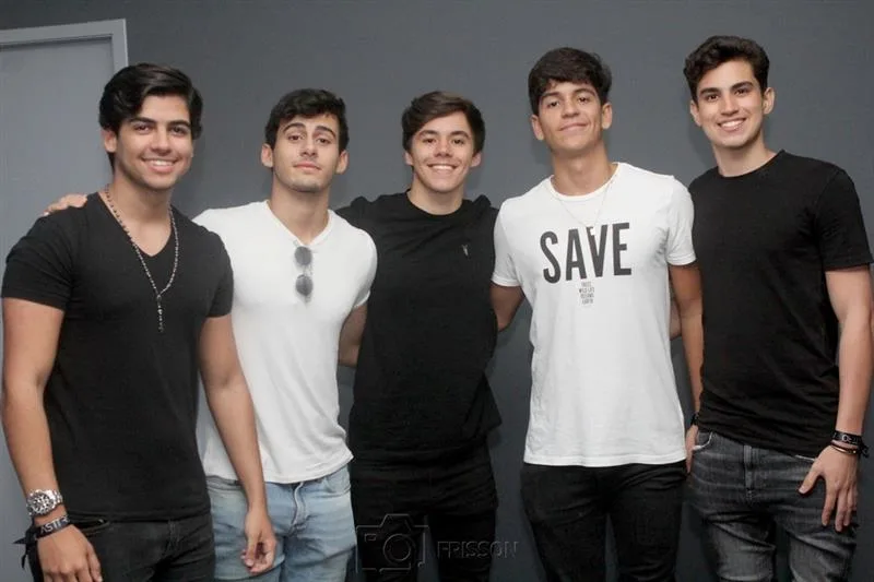 João Victor Montereis, Pedro Meneleu, Lucca Moraes, Walaci Ribas e Leonardo de Almeida