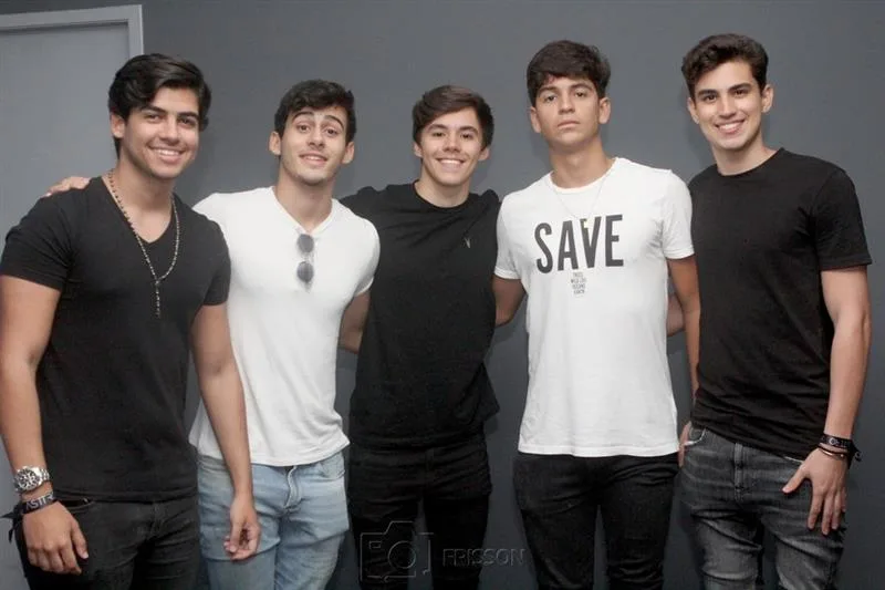 João Victor Montereis, Pedro Meneleu, Lucca Moraes, Walaci Ribas e Leonardo de Almeida
