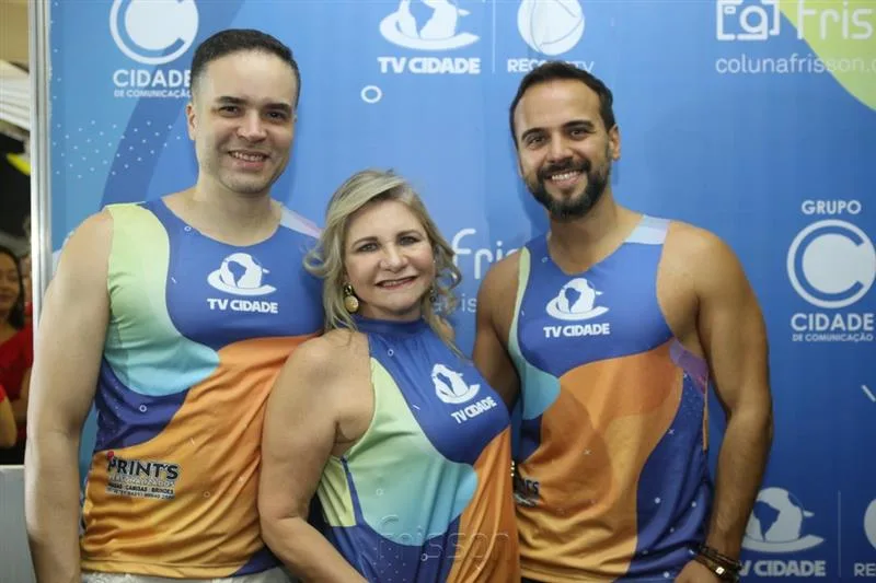 Adriano de Sena, Rosangela Dias e Valdo Figueredo