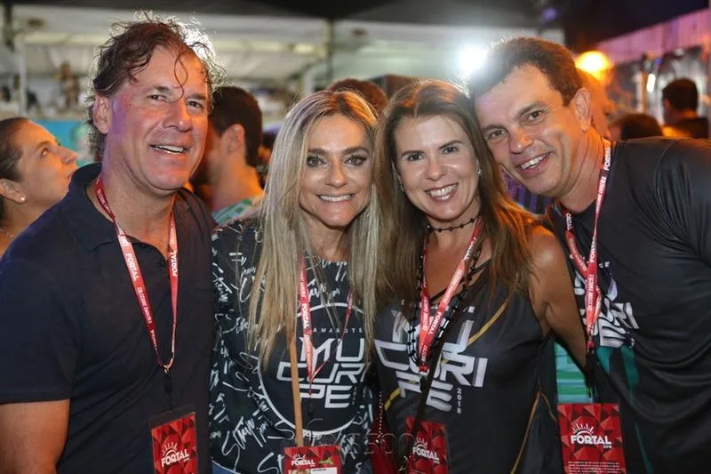Arthur, Celia Magalhaes, Alexandra e Fred Pinto