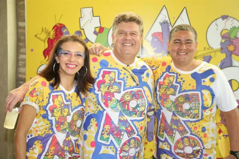 Ana Maria Cartaxo, Evandro Colares e Welington Cartaxo