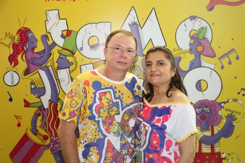 Coling Lima e Claudia Coling