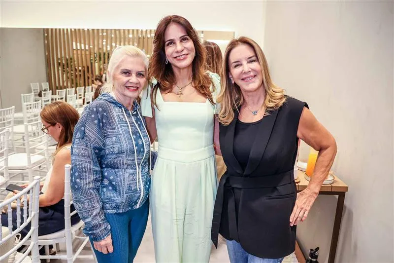 Cristina Bertosi, Sandra Rolim e Fernanda Matoso