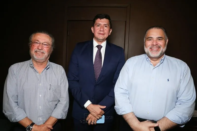 Cândido Albuquerque, Edson Santana e Edson Ferreira