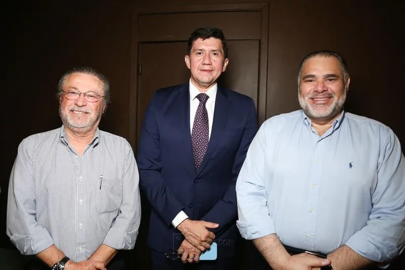 Cândido Albuquerque, Edson Santana e Edson Ferreira