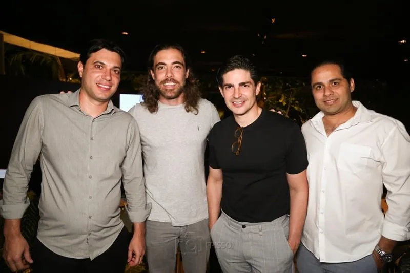 Davis Mesquita, Deco Montenegro, Jonathas Magalhães e Marcos Franklin