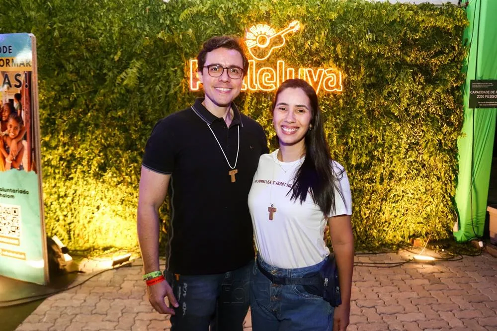 Braga Neto e Camila Silveira
