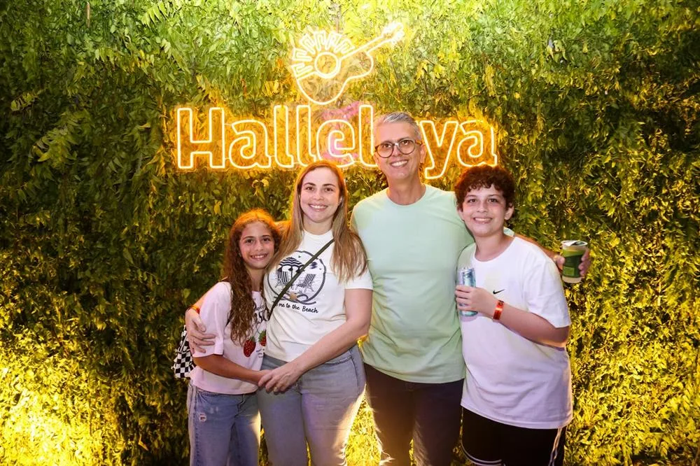 Clarissa, Patrícia, Régis e Pedro Melo