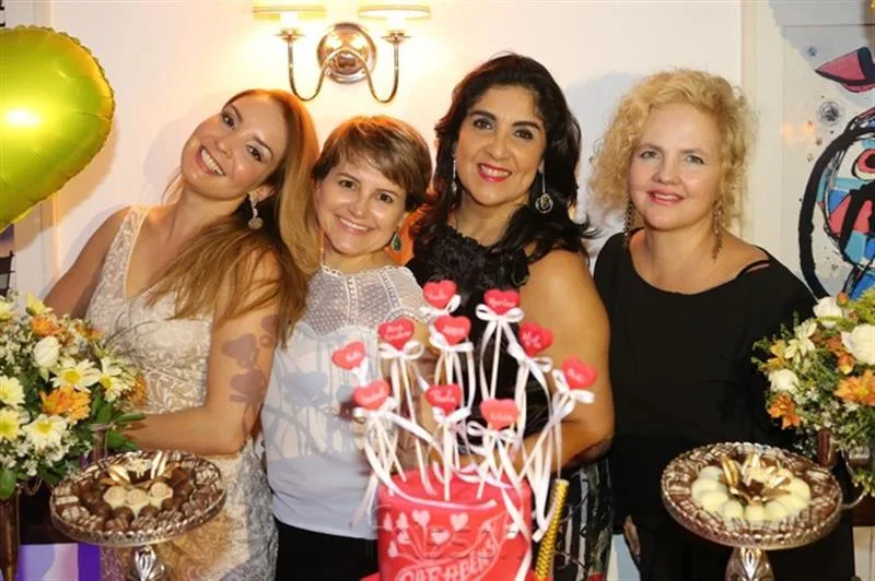 Ana Cristina Lima, Kirla Ponti, Izabeli Leitão e Marilena Santiago