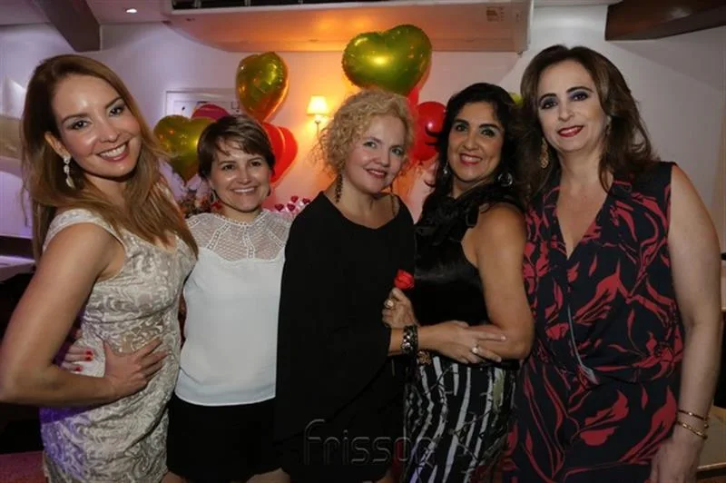 Ana Cristina Lima, Kirla Ponti, Marilena Santiago, Izabeli Leitão e Cristiane Pessoa