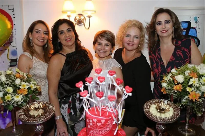 Ana Cristina Lima, Izabeli Leitão, Kirla Ponti, Marilena Santiago e Cristiane Pessoa