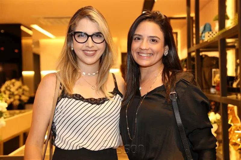 Aline Borja e Priscila Furtado