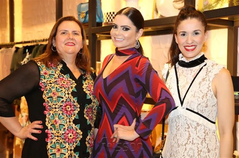 Ania Ribeiro, Dzrre Cavalcante e Giuliana Botelho