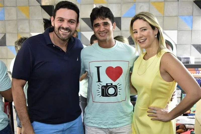Clovis Holanda, João Filho e Gaida Dias