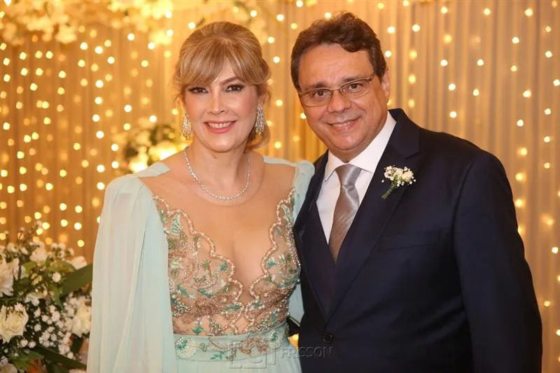 Ângela Bonorandi e Ricardo Teixeira