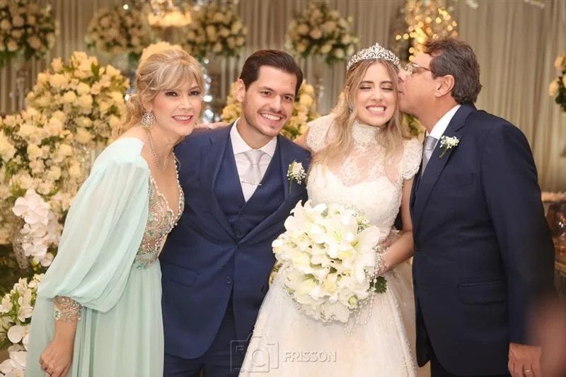 Ângela Bonorandi, Eduardo Narbal, Camille Bonorandi e Ricardo Teixeira