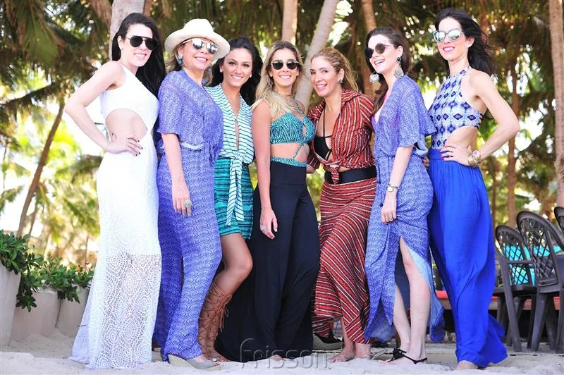 Juliana Cordeiro, Lilian Porto, Kika Bichucher, Priscila Silva, Daniele Pontes, Paulinha Sampaio e Marcella Porto
