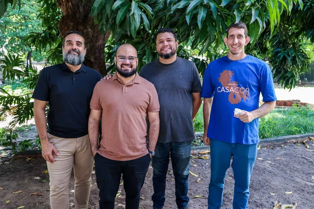 Fabricio Pereira, Victor Alves, Victor Figueiredo e Germano Teixeira