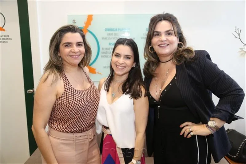 Irene Rocha, Licia Bezerra e Vânia Viana